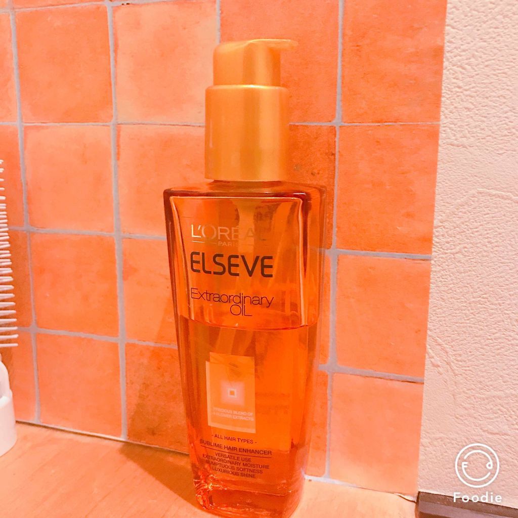 エルセーヴ エクストラオーディナリー オイル リッチフィニッシュ/ロレアル パリ/ヘアオイルを使ったクチコミ(2枚目)