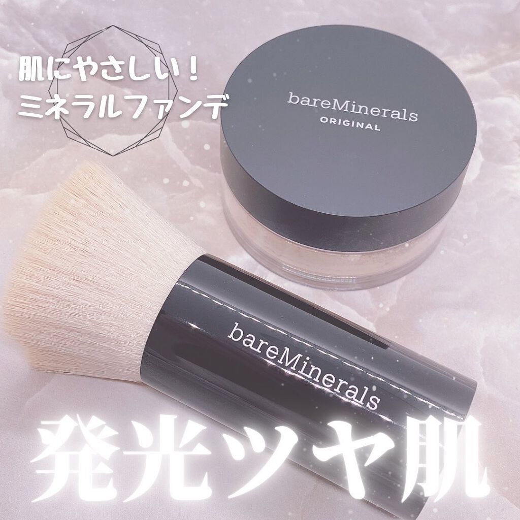 オリジナル ファンデーション（SPF15・PA++)/bareMinerals/パウダーファンデーションを使ったクチコミ（1枚目）