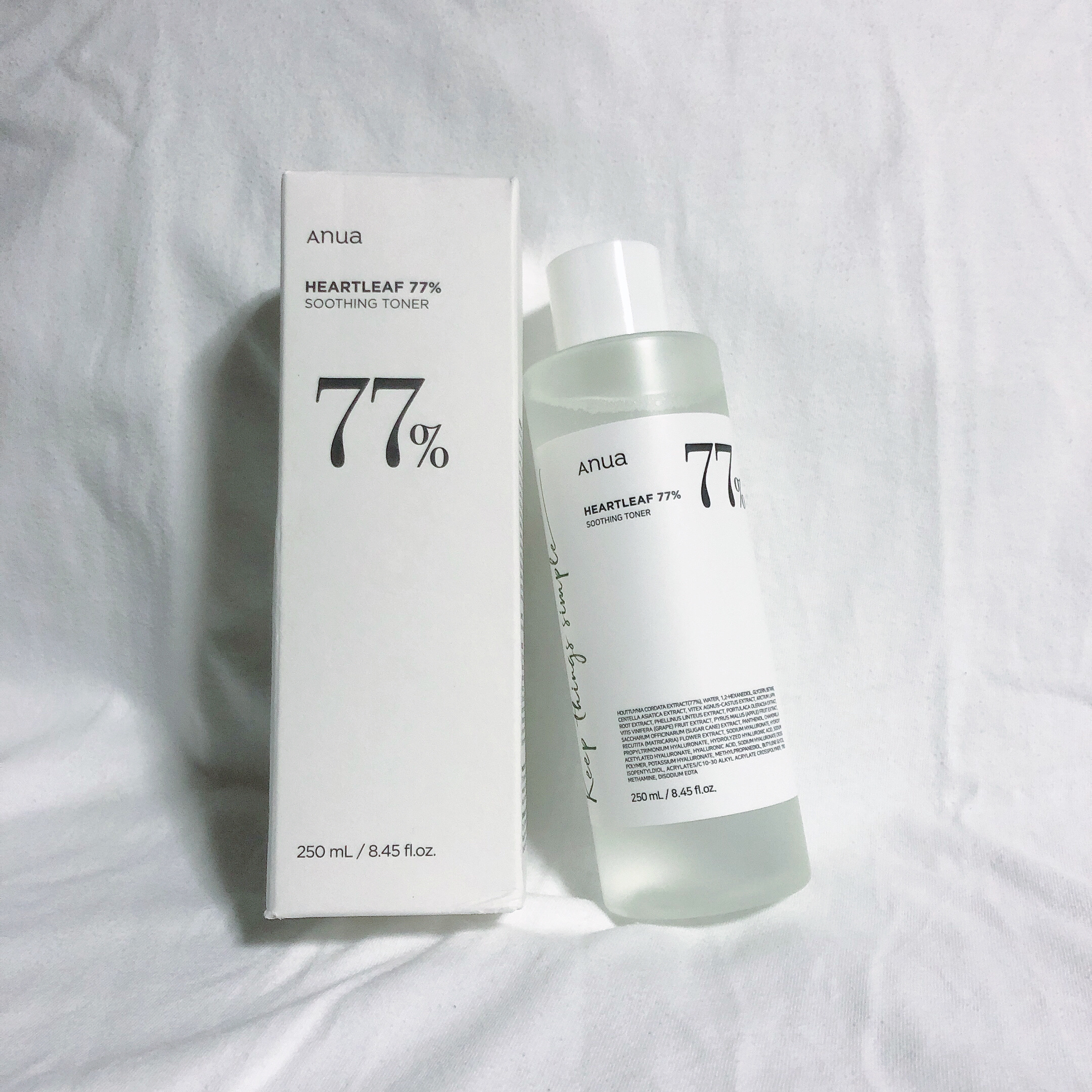 ドクダミ 77 スージングトナー/Anua/化粧水を使ったクチコミ（2枚目）