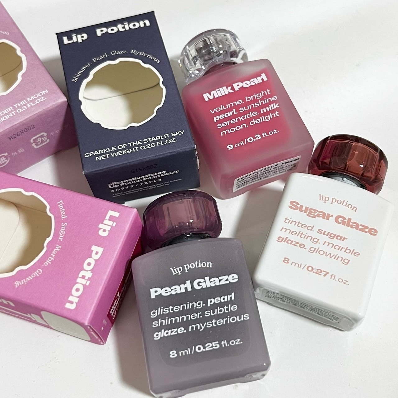 リップポーション パールグレーズグロス/alternativestereo/リップグロスを使ったクチコミ（1枚目）