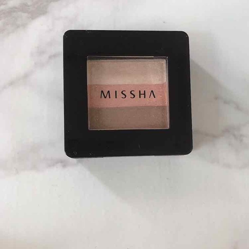 トリプルシャドウ/MISSHA/アイシャドウパレットを使ったクチコミ(1枚目)