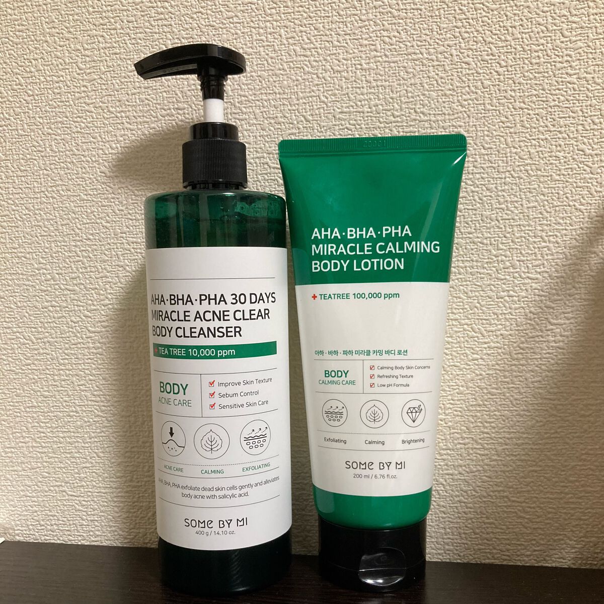 AHA·BHA·PHA 30デイズミラクルアクネボディクレンザー/SOME BY MI/ボディソープを使ったクチコミ(1枚目)