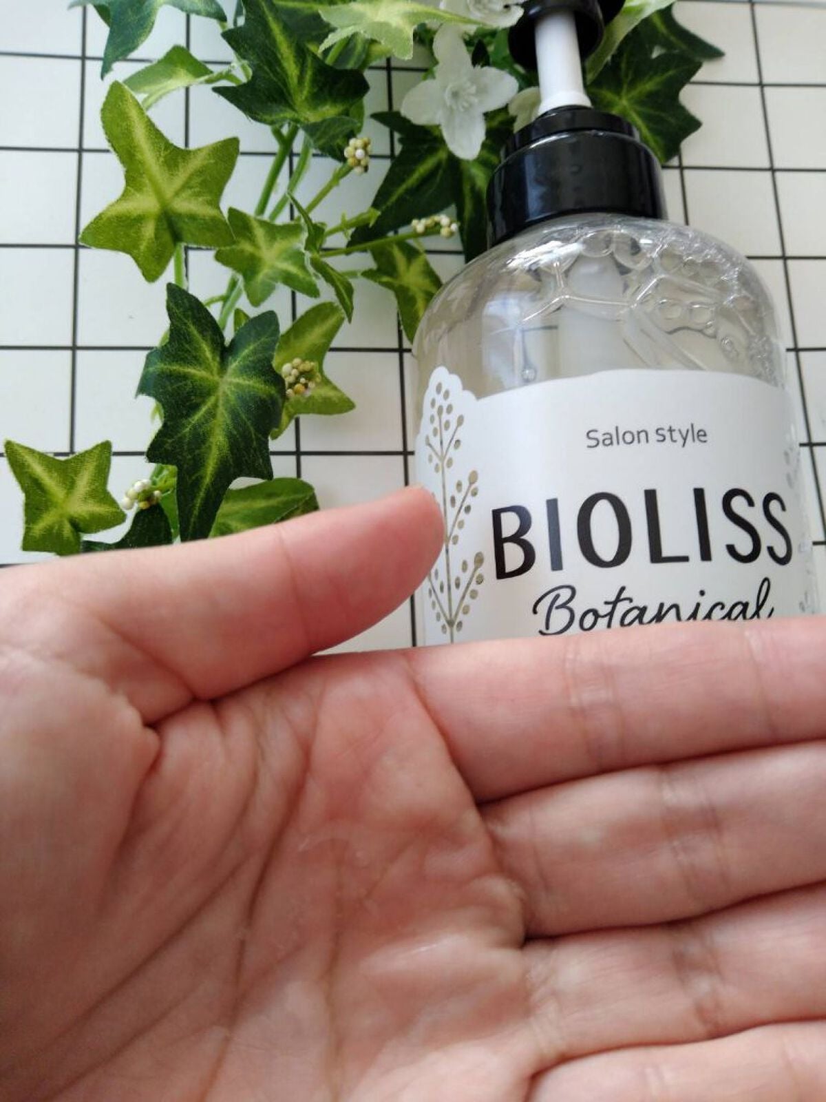 SSビオリス ボタニカル シャンプー/ヘアコンディショナー(ディープモイスト)/SSビオリス/市販シャンプーを使ったクチコミ(2枚目)