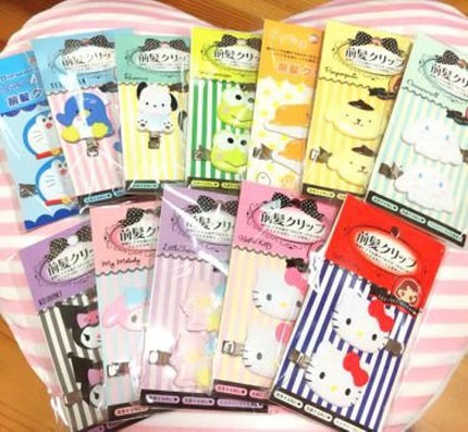 前髪クリップ/サンリオ/ヘアアクセサリーを使ったクチコミ(5枚目)