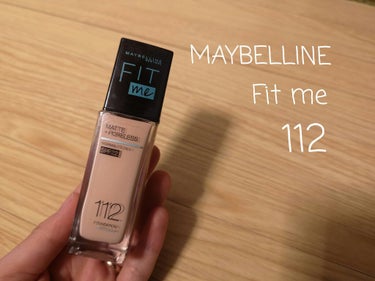 フィットミー リキッドファンデーション R/MAYBELLINE NEW YORK/リキッドファンデーションを使ったクチコミ（1枚目）