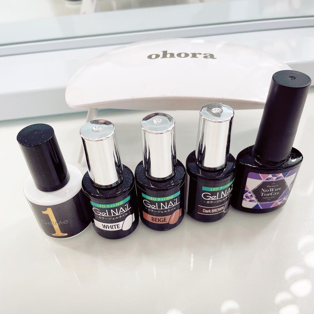 ジェルネイル（ライト対応）/セリア/ジェルネイルを使ったクチコミ（2枚目）