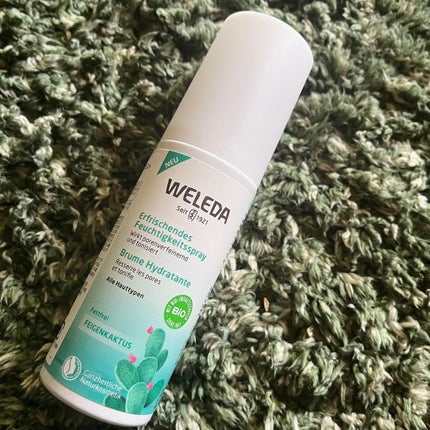 ウチワサボテン フェイシャルミスト/WELEDA/ミスト状化粧水を使ったクチコミ(1枚目)