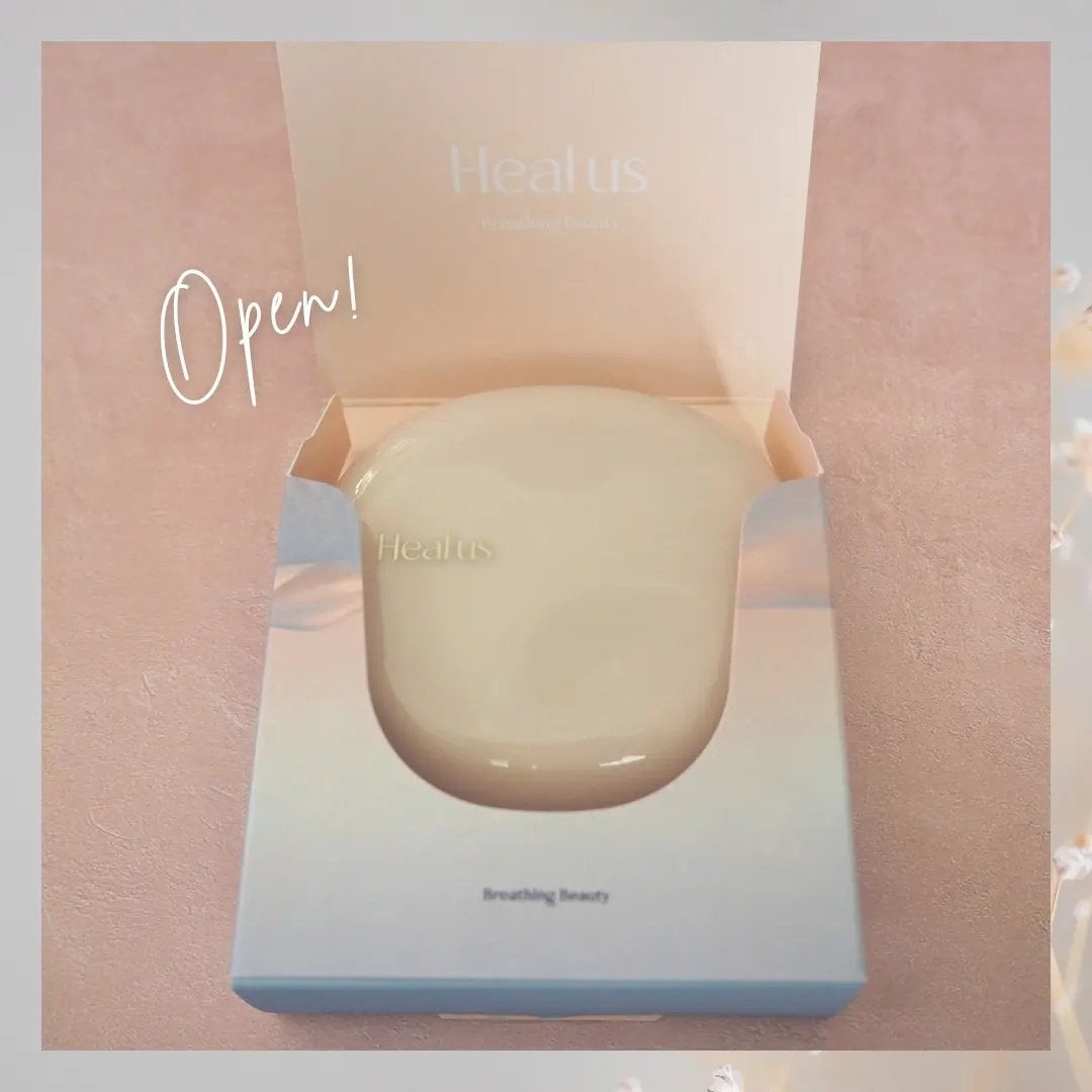 ブリージンググロークッション/Healus/クッションファンデーションを使ったクチコミ(3枚目)