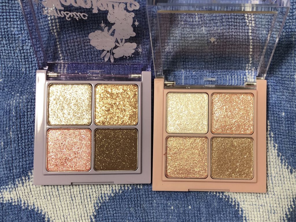 ネオンムーンベターザンアイズ  #04 Dry Evening Promise/rom&nd/アイシャドウパレットを使ったクチコミ（2枚目）