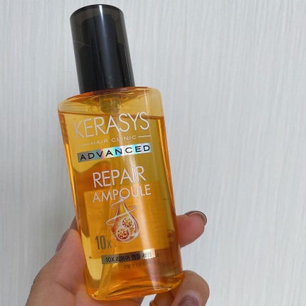 アドバンスド 10X リペアアンプル セラム/KERASYS/アウトバストリートメントを使ったクチコミ(3枚目)