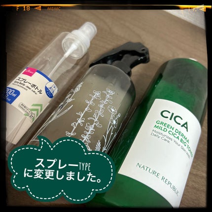グリーン ダーマCICAビックトナー/ネイチャーリパブリック/化粧水を使ったクチコミ(1枚目)