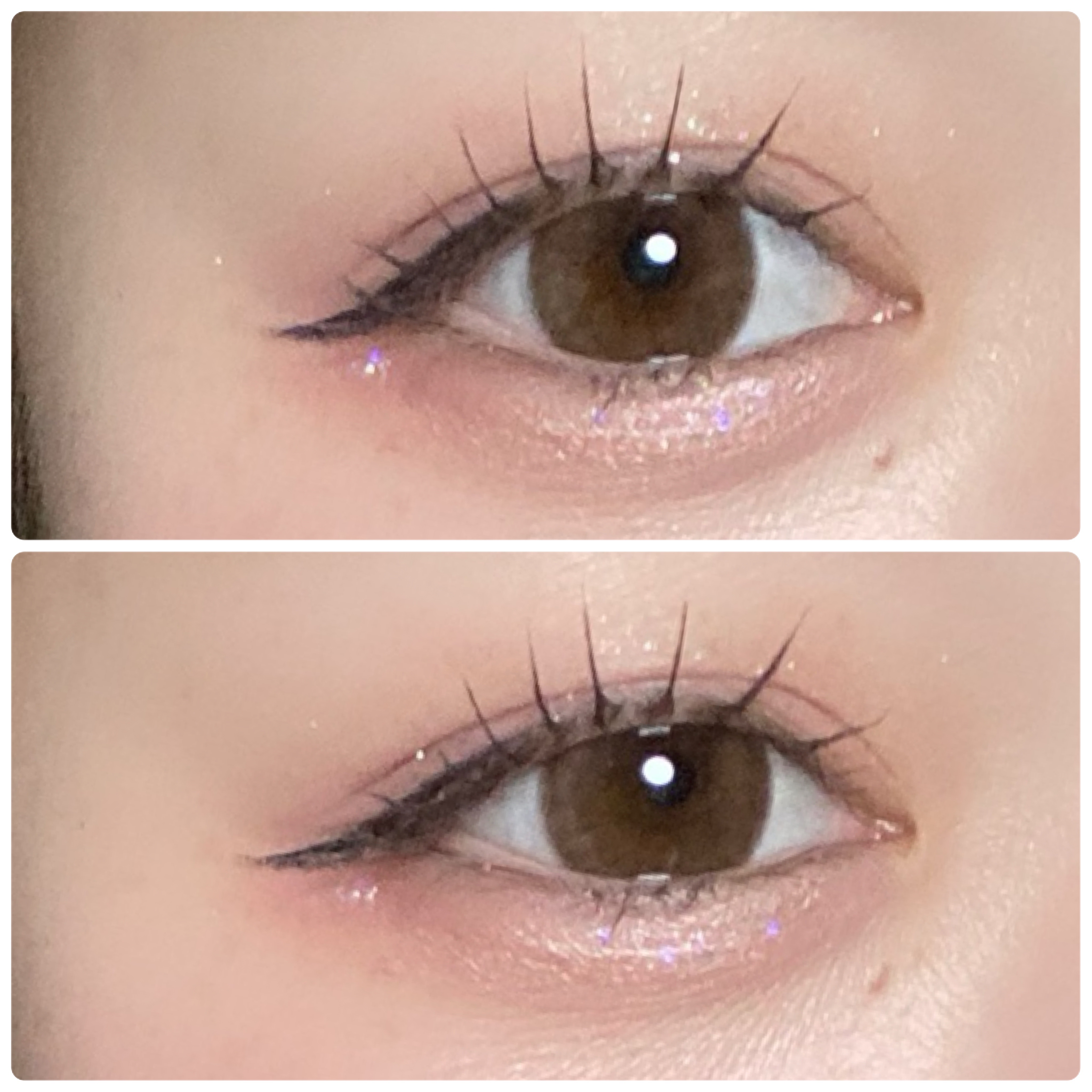 耐久カールマスカラ/CEZANNE/マスカラを使ったクチコミ（2枚目）