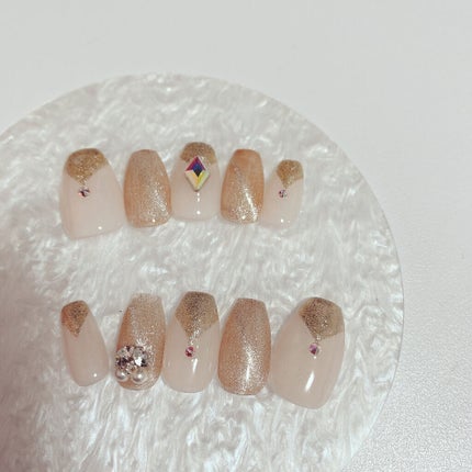 プリムドール/プリジェル/ジェルネイルを使ったクチコミ(1枚目)