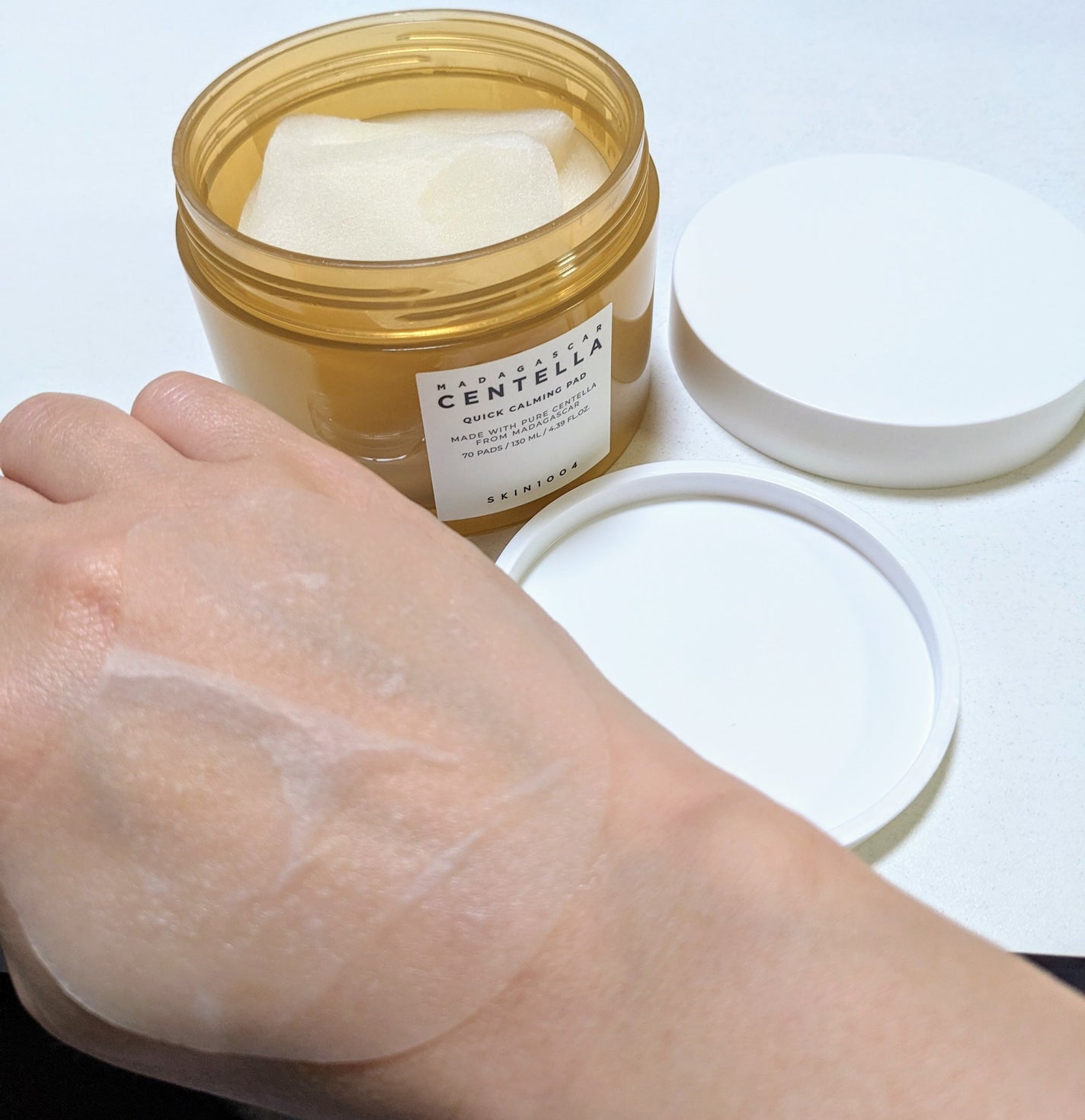 センテラ クイックカーミングパッド/SKIN1004/トナーパッドを使ったクチコミ(2枚目)