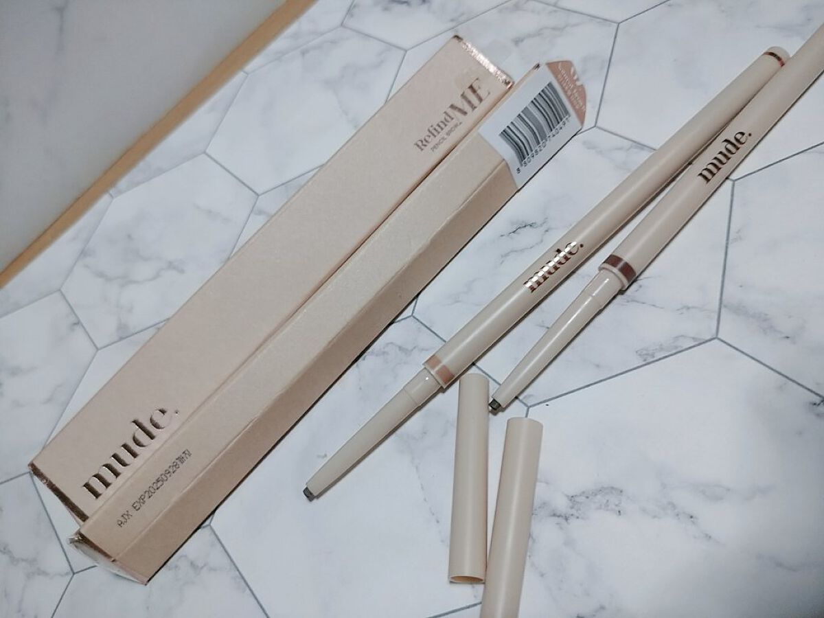 リファインドミーペンシルブロウ/mude./アイブロウペンシルを使ったクチコミ（1枚目）