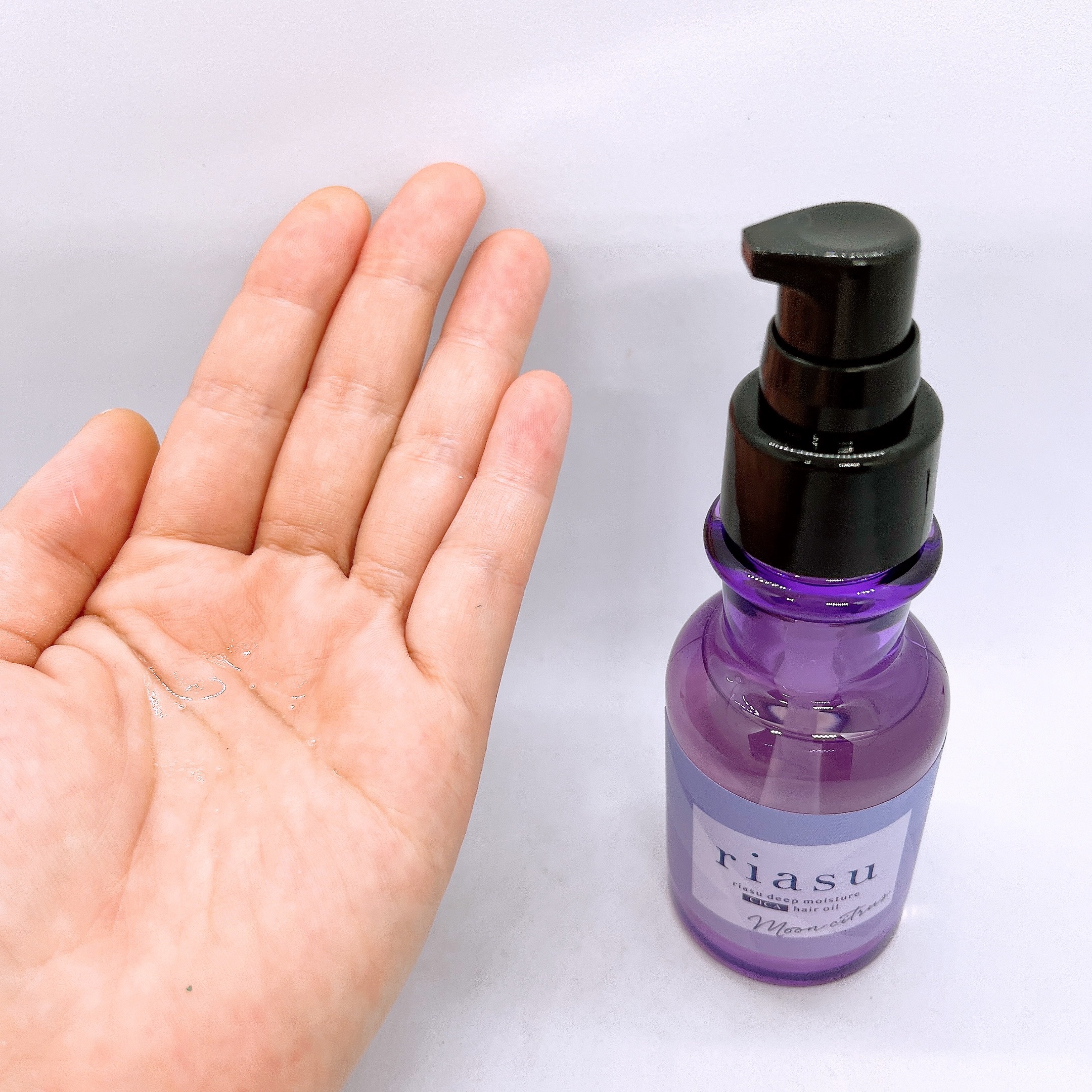 リアス ディープ モイスチャー シカ ヘアオイル/riasu/ヘアミルクを使ったクチコミ（2枚目）