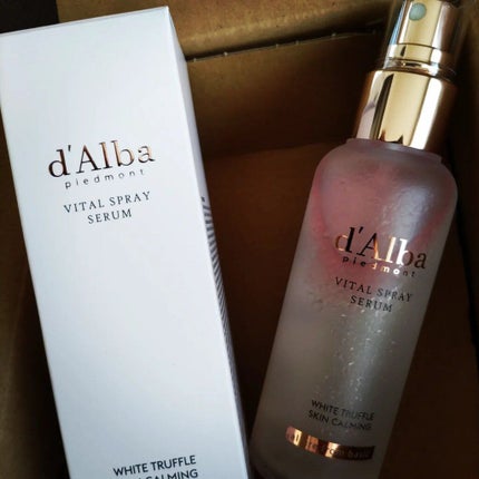 ダルバ ホワイトトリュフバイタルスプレーセラム/ダルバ/ミスト状化粧水を使ったクチコミ(1枚目)