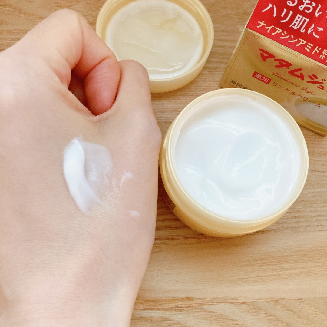 薬用リンクルクリーム/ジュジュ/フェイスクリームを使ったクチコミ（2枚目）