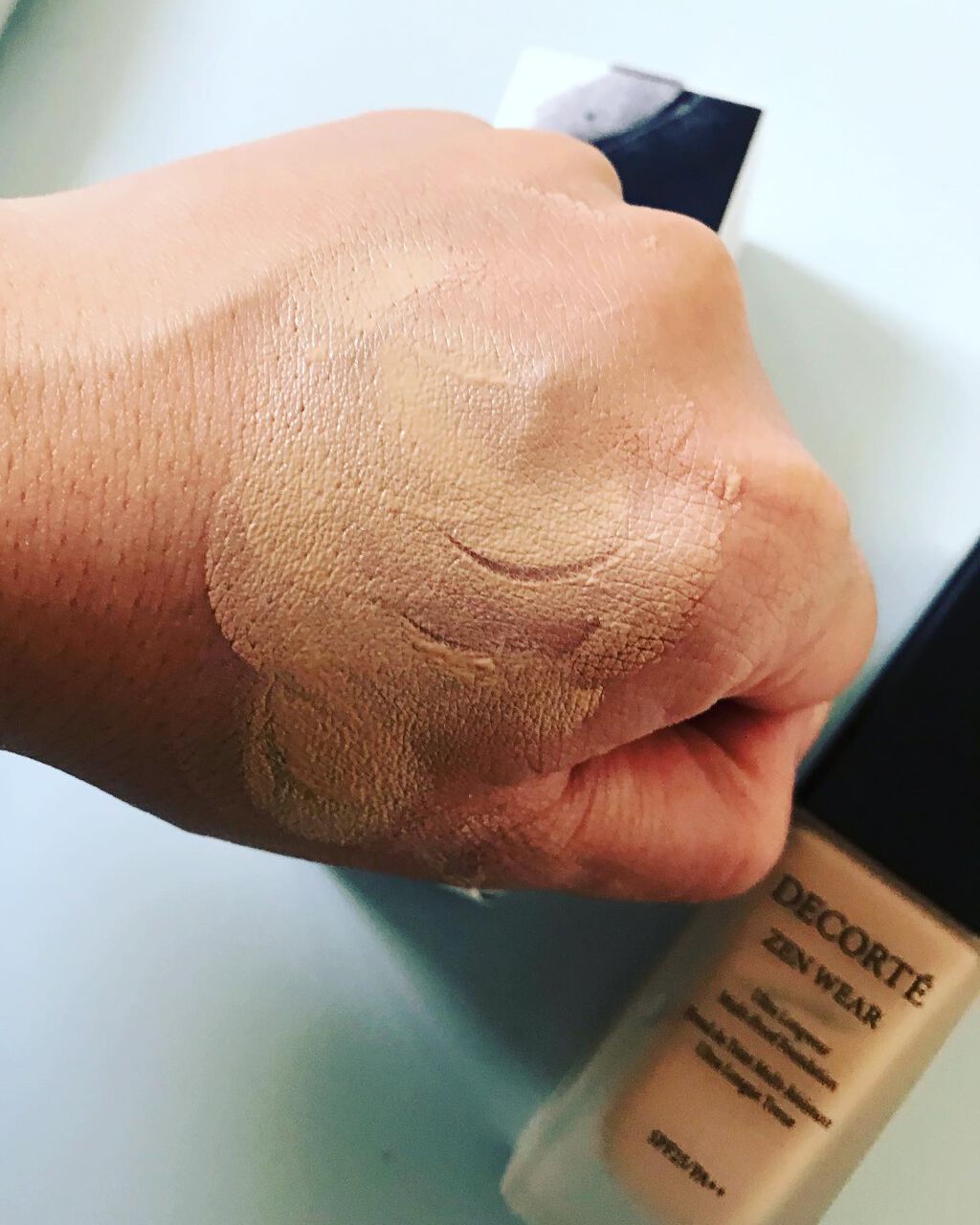 ゼン ウェア フルイド/DECORTÉ/リキッドファンデーションを使ったクチコミ(4枚目)