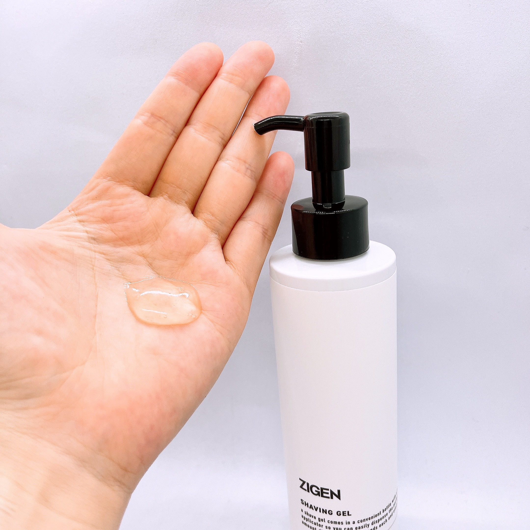 パーフェクトスムースシェービングジェル/ZIGEN/ムダ毛ケアを使ったクチコミ（2枚目）