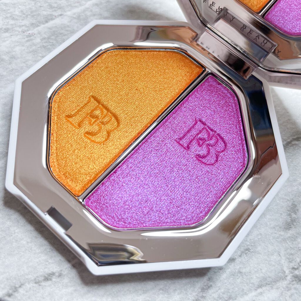 KILLAWATT FREESTYLE HIGHLIGHTER DUO/FENTY BEAUTY BY RIHANNA/パウダーハイライトを使ったクチコミ(6枚目)