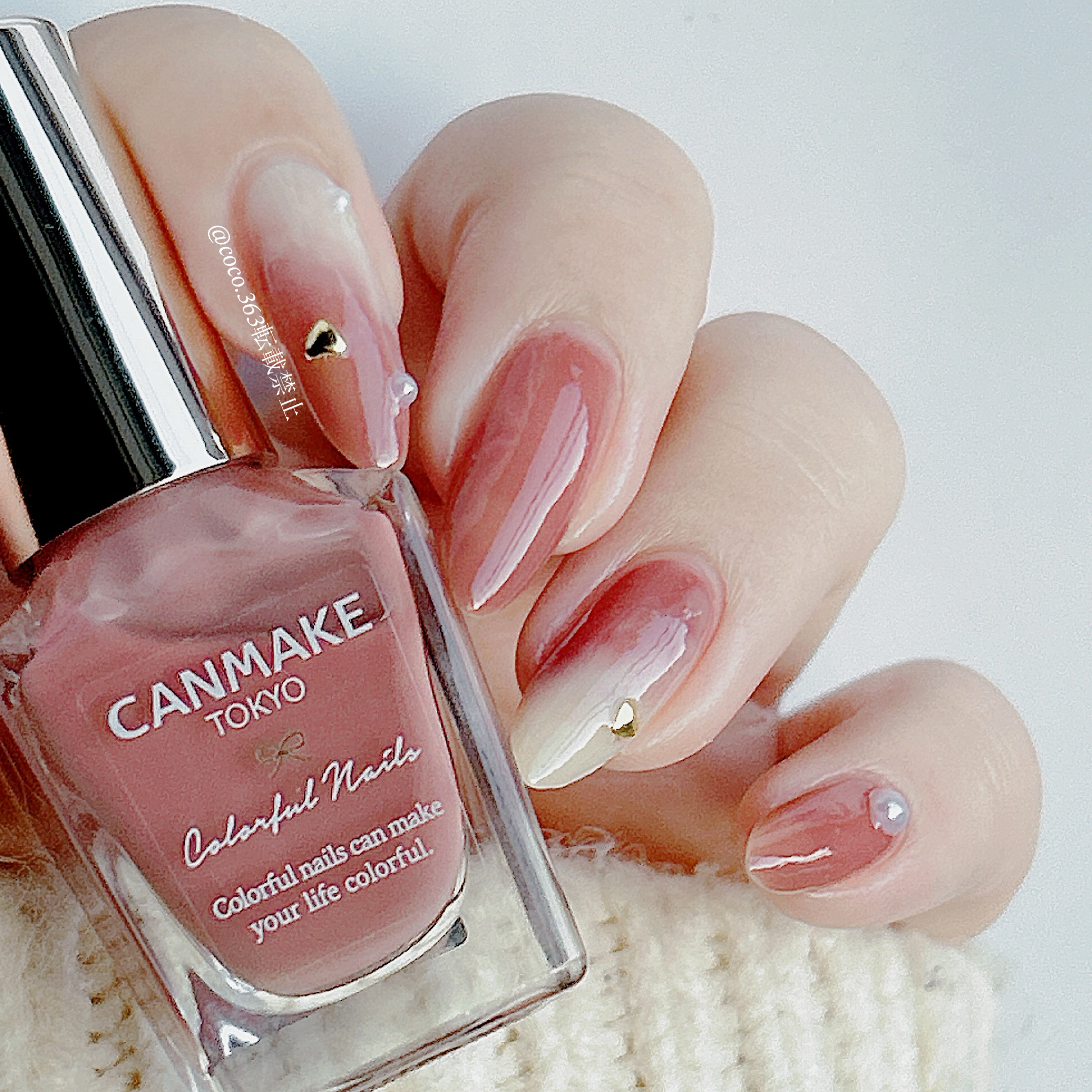 カラフルネイルズ/キャンメイク/マニキュアを使ったクチコミ（3枚目）