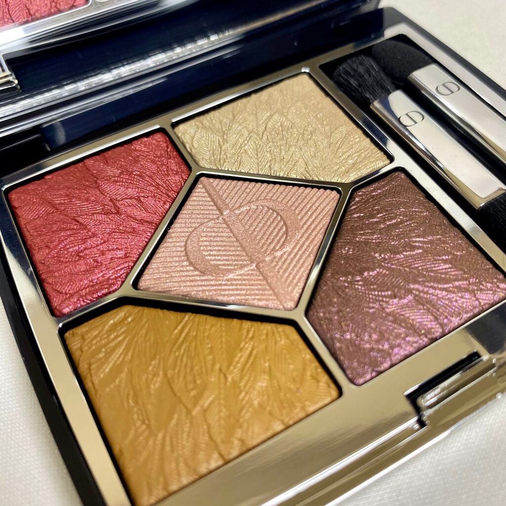 サンク クルール クチュール<バーズ オブ ア フェザー>/Dior/アイシャドウパレットを使ったクチコミ(3枚目)