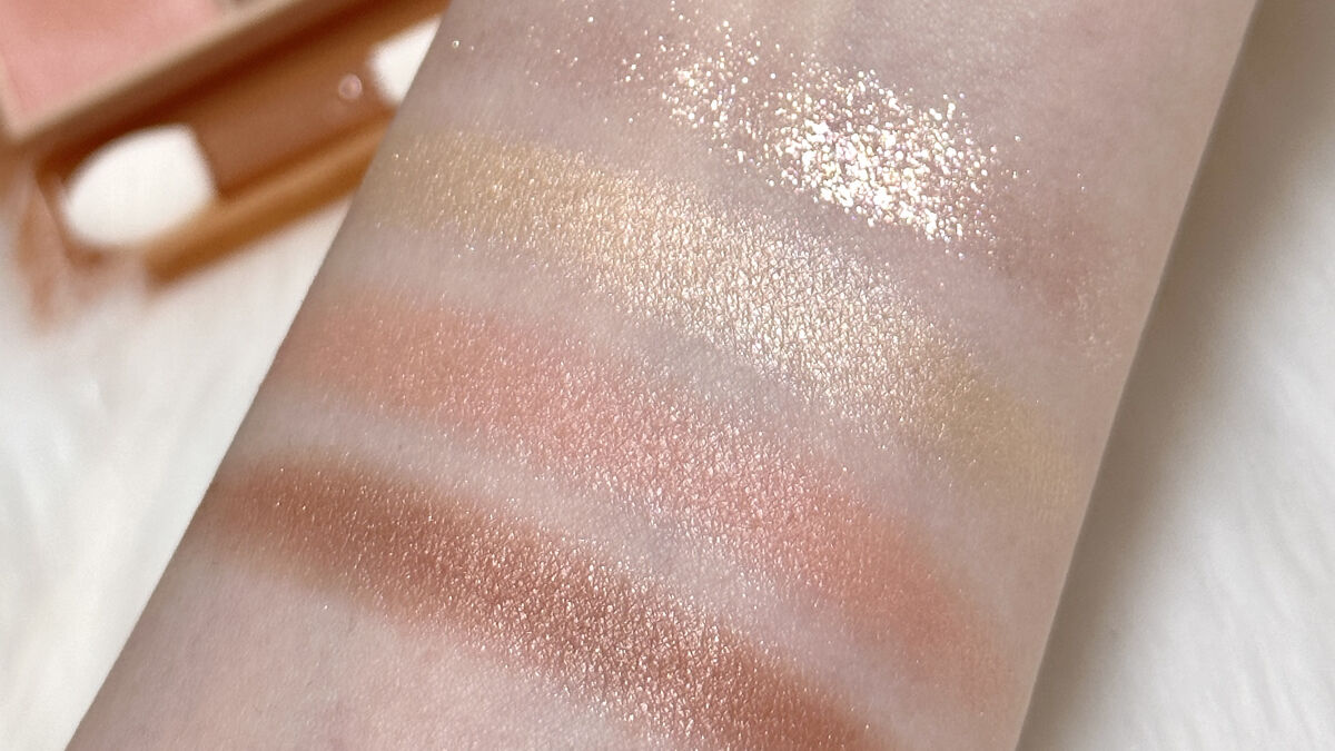 ベージュトーンアイシャドウ/CEZANNE/アイシャドウパレットを使ったクチコミ（2枚目）