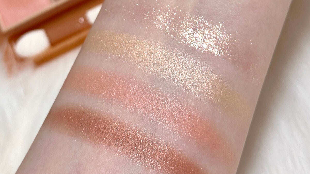 ベージュトーンアイシャドウ/CEZANNE/アイシャドウパレットを使ったクチコミ(2枚目)