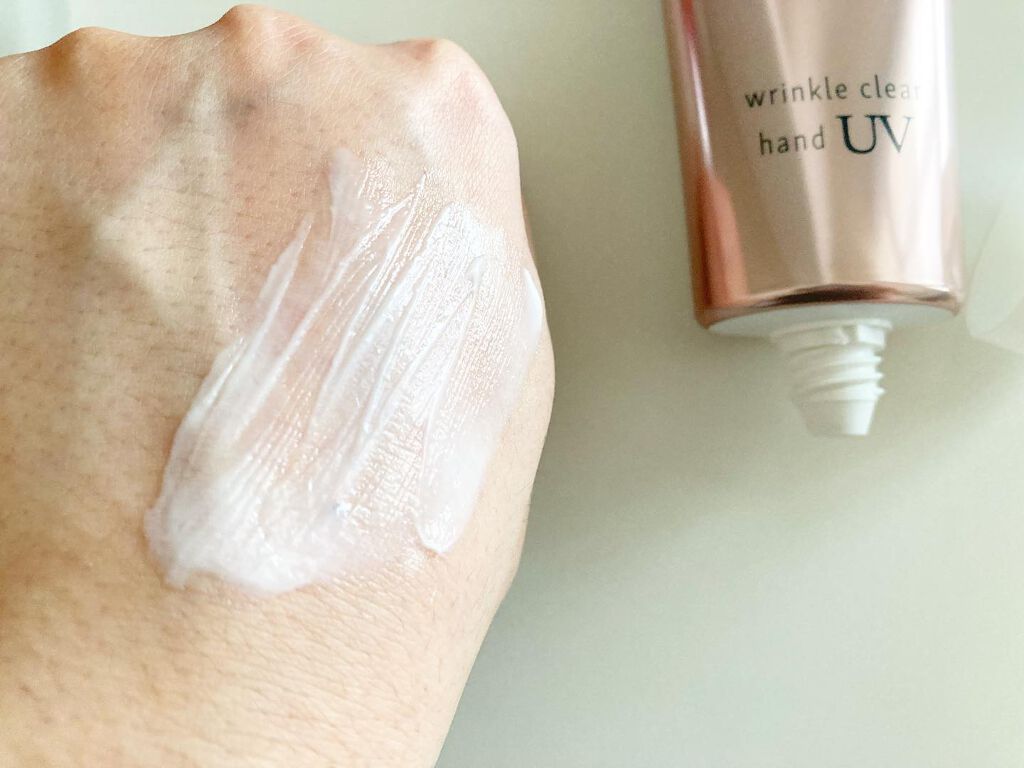 フォーザエフ 薬用 リンクルクリア ハンド UV /ナリスアップ/ハンドクリームを使ったクチコミ（3枚目）