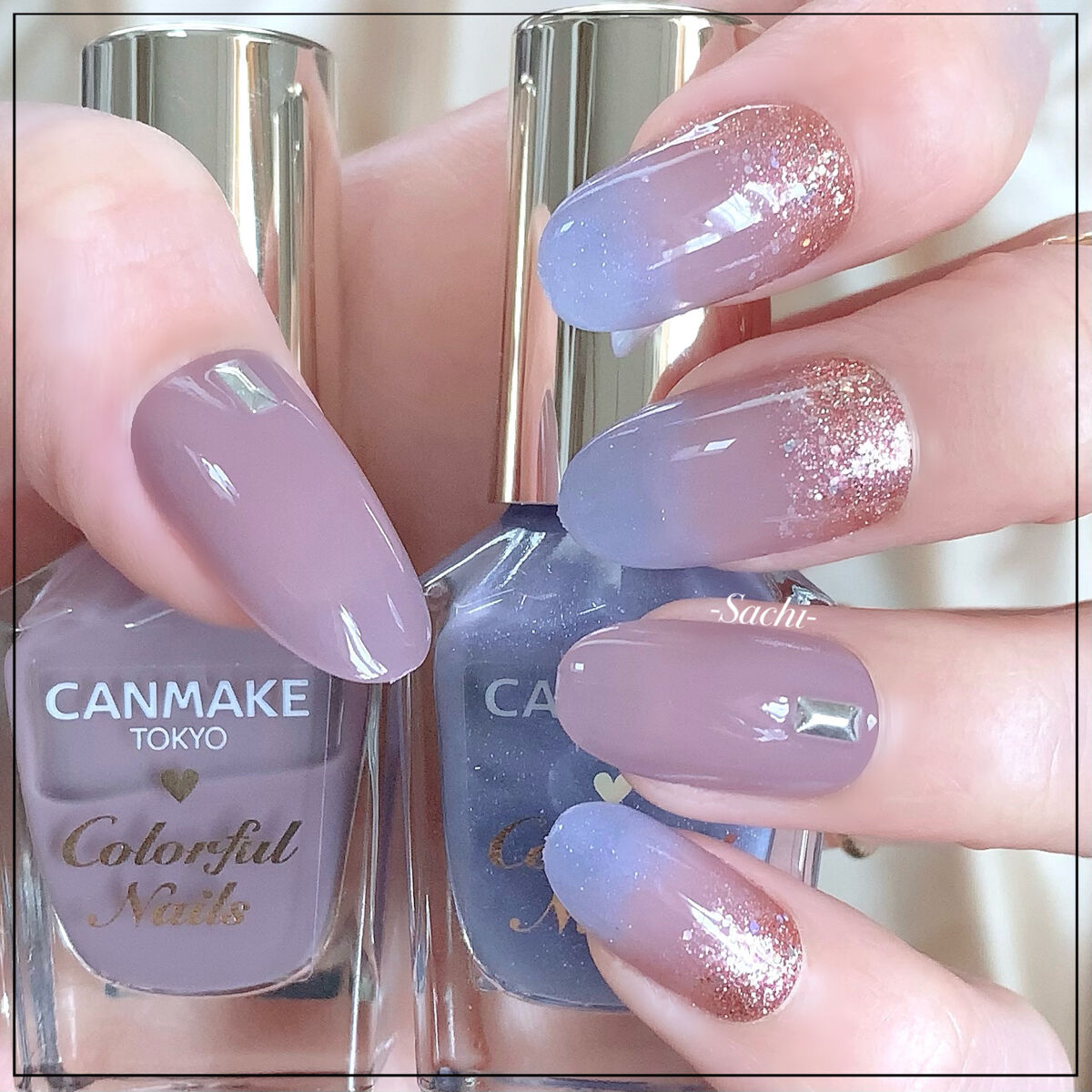 カラフルネイルズ/キャンメイク/マニキュアを使ったクチコミ（1枚目）