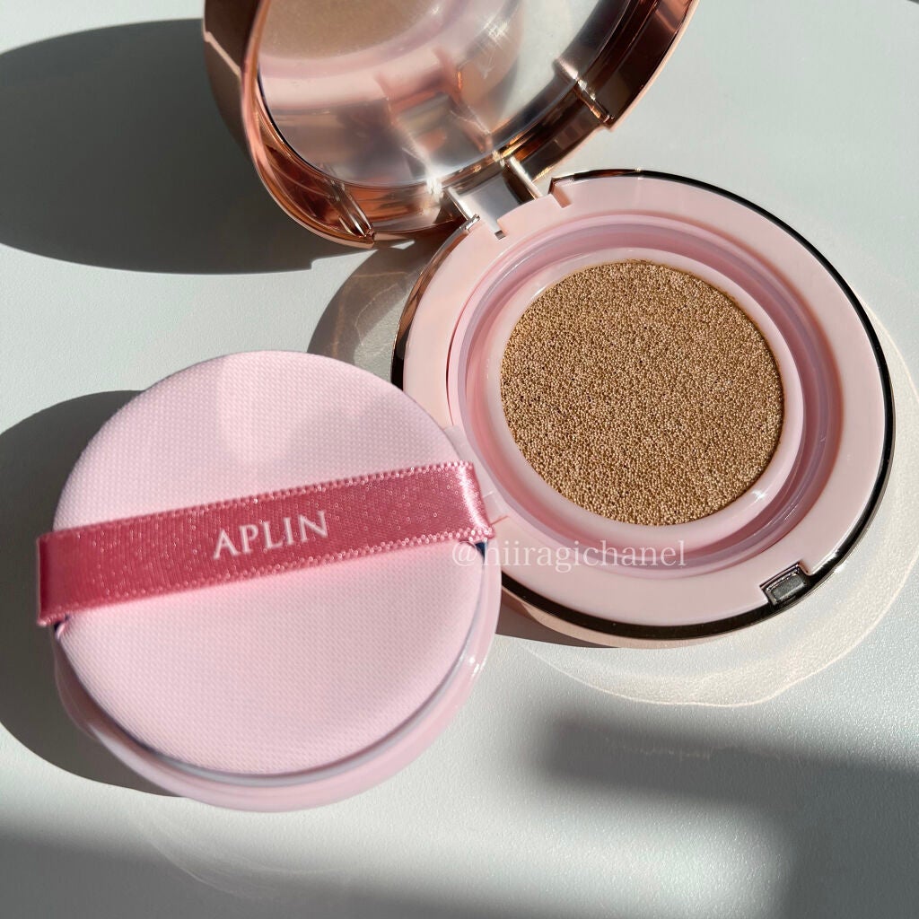 ピンクティーツリーカバークッション/APLIN/クッションファンデーションを使ったクチコミ(3枚目)