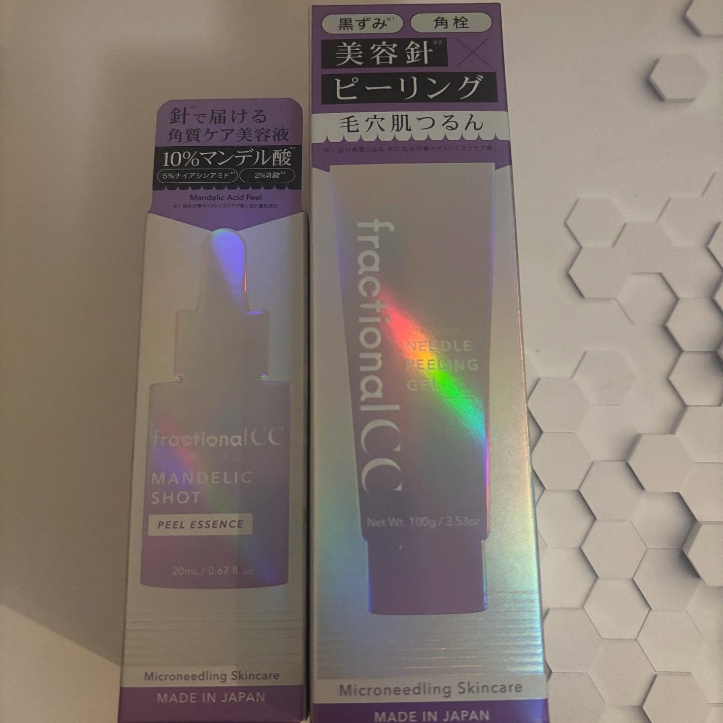 ニードルピーリングジェル/fractionalCC/ピーリングを使ったクチコミ(1枚目)