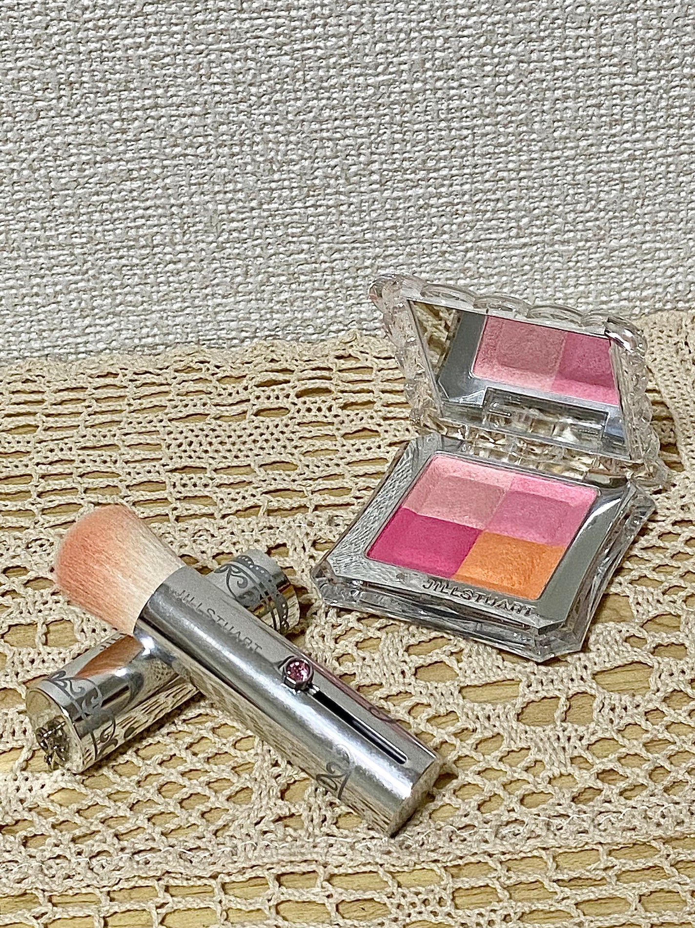 ミックスブラッシュ コンパクト N/JILL STUART/パウダーチークを使ったクチコミ(3枚目)