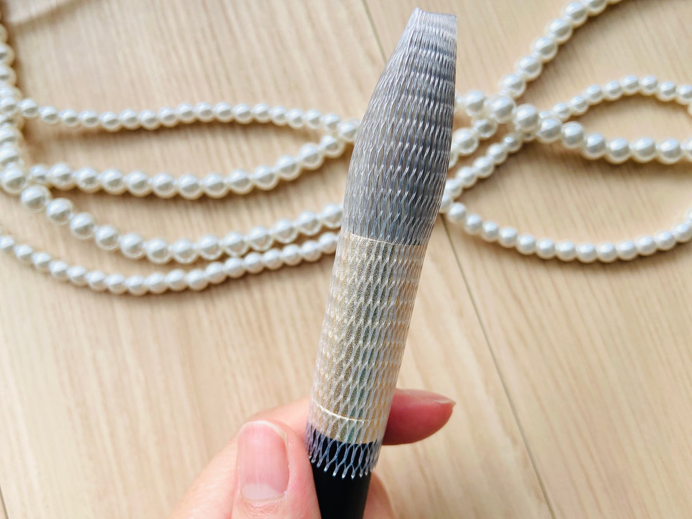 SIXPLUS 携帯用 メイクブラシ5本セット Playシリーズ/SIXPLUS/メイクブラシを使ったクチコミ(6枚目)