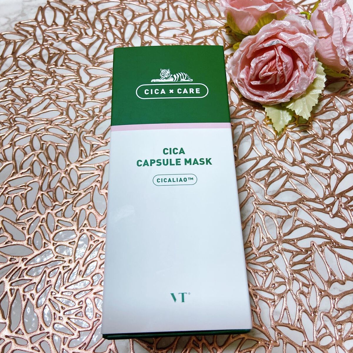 CICA カプセルマスク/VT/洗い流すパック・マスクを使ったクチコミ(3枚目)