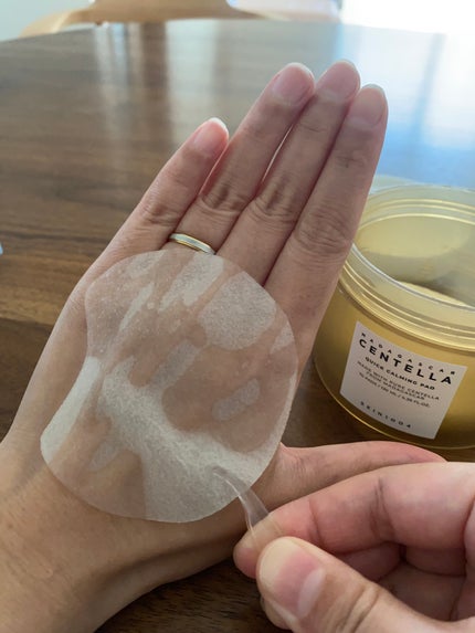 センテラ クイックカーミングパッド/SKIN1004/トナーパッドを使ったクチコミ(2枚目)