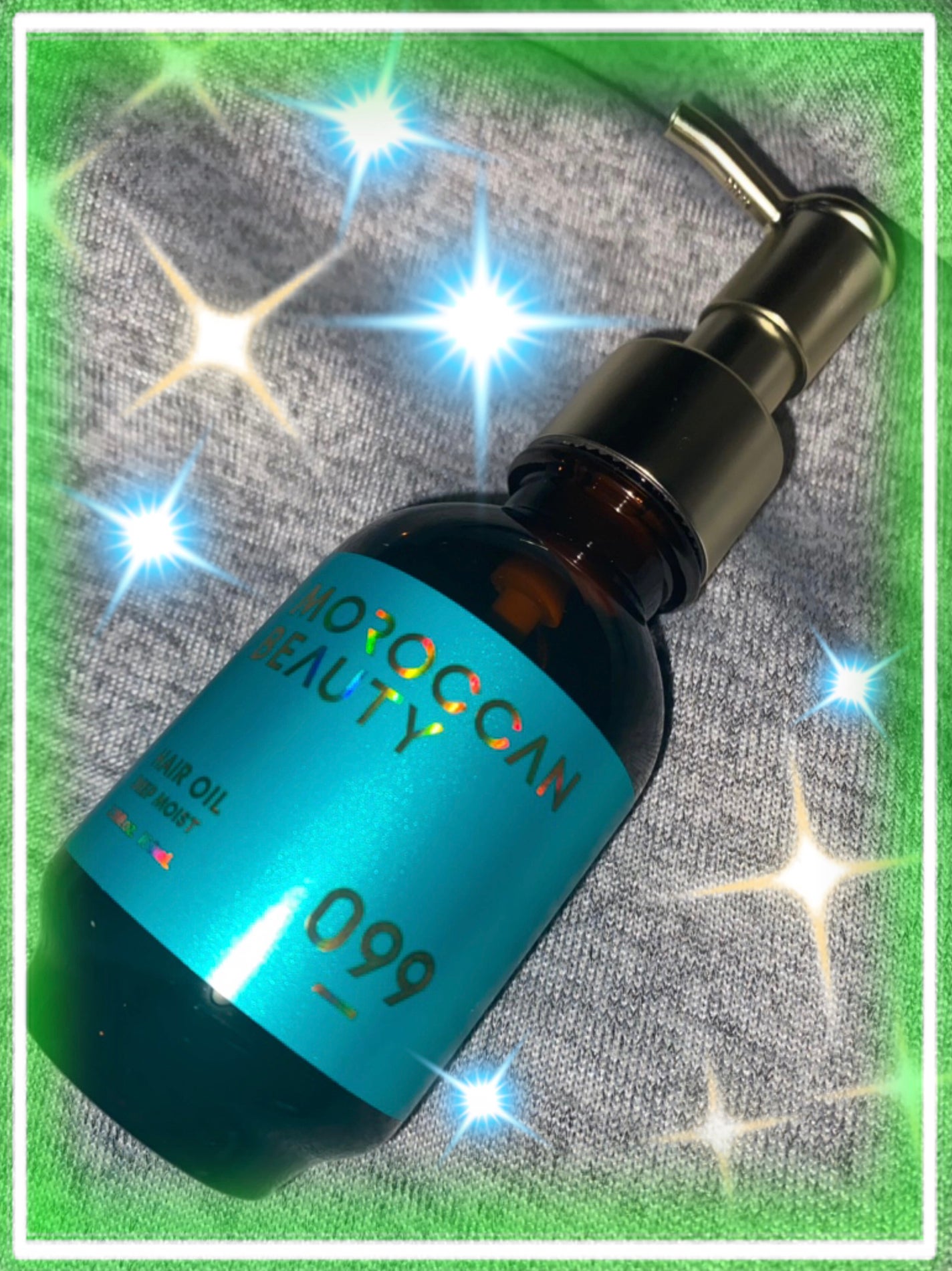 ディープモイスト ヘアオイル/モロッカンビューティ/ヘアオイルを使ったクチコミ(1枚目)