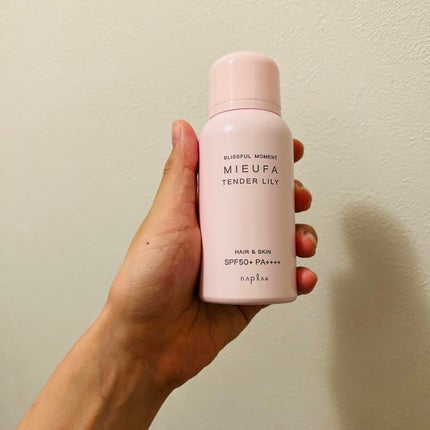 ミーファ フレグランスUVスプレー テンダーリリィ/MIEUFA/日焼け止めミスト・スプレーを使ったクチコミ(1枚目)