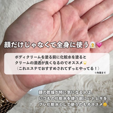 ハトムギ化粧水(ナチュリエ スキンコンディショナー R )/ナチュリエ/化粧水を使ったクチコミ(5枚目)