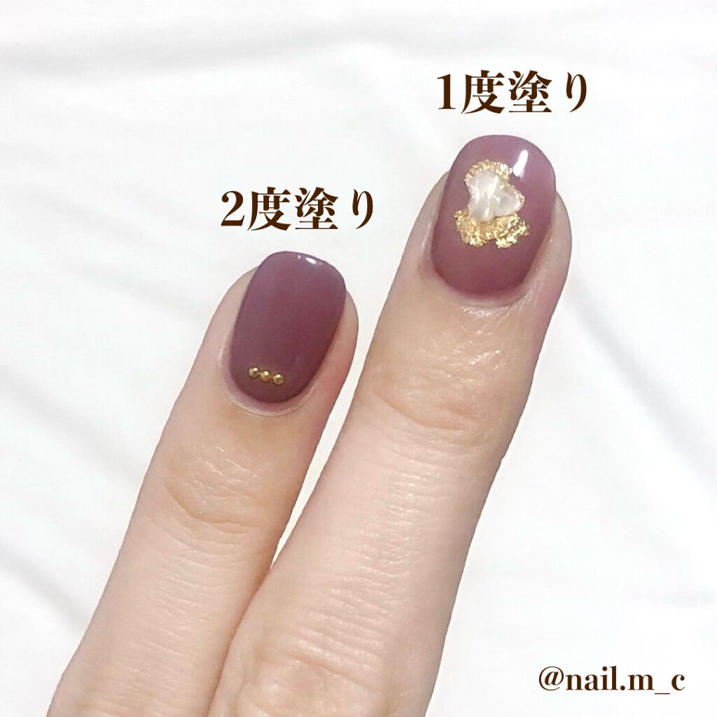 しずく ネイルポリッシュ/キャンドゥ/マニキュアを使ったクチコミ（2枚目）