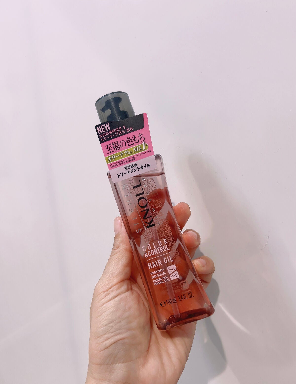 カラーコントロール ヘアオイル W/スティーブンノル ニューヨーク/ヘアオイルを使ったクチコミ(2枚目)