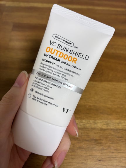 VT VCサンシールドデイリーUVクリームのクチコミ「VTの日焼け止め、初めて使ってみました!
VTと言えば、スキンケアのイメージがあったけど、日.....」(1枚目)