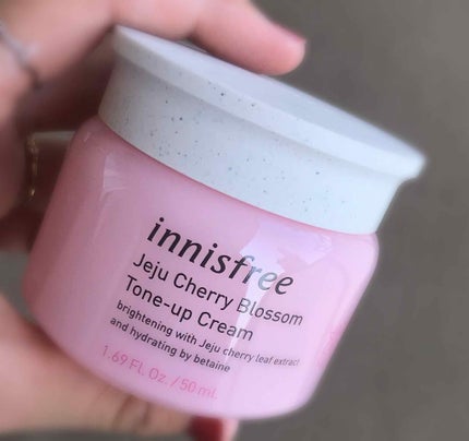 チェジュ チェリーブロッサム トーンアップクリーム/innisfree/化粧下地を使ったクチコミ(2枚目)