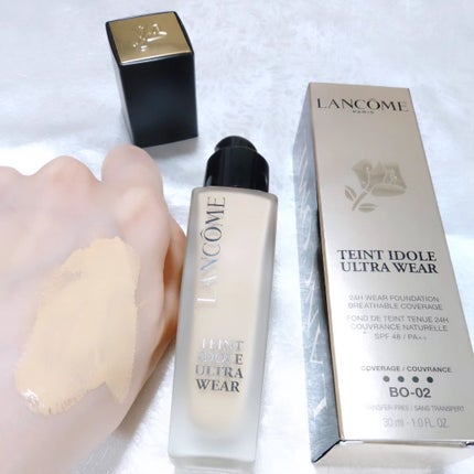 タンイドル ウルトラ ウェア リキッド N/LANCOME/リキッドファンデーションを使ったクチコミ(6枚目)