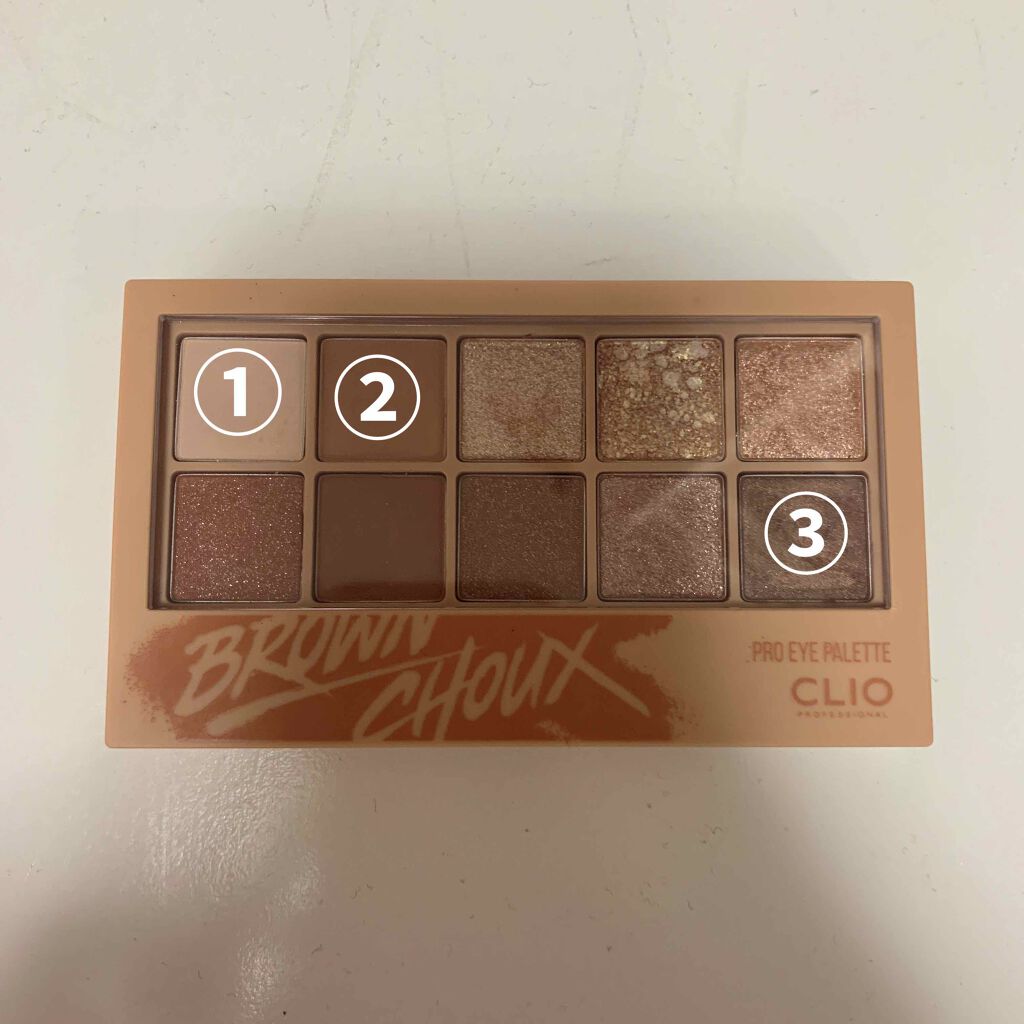 プロ アイ パレット/CLIO/アイシャドウパレットを使ったクチコミ（1枚目）
