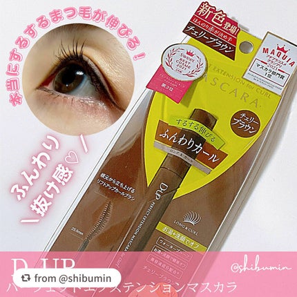 パーフェクトエクステンション マスカラ for カール/D-UP/マスカラを使ったクチコミ(1枚目)