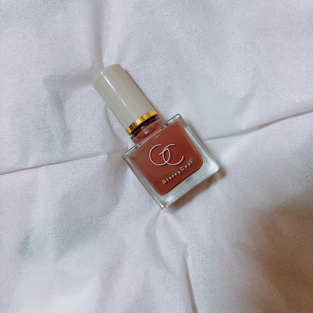 グロッシーコート ダスティピンク/スキューズミー/オールインワンネイルを使ったクチコミ（1枚目）