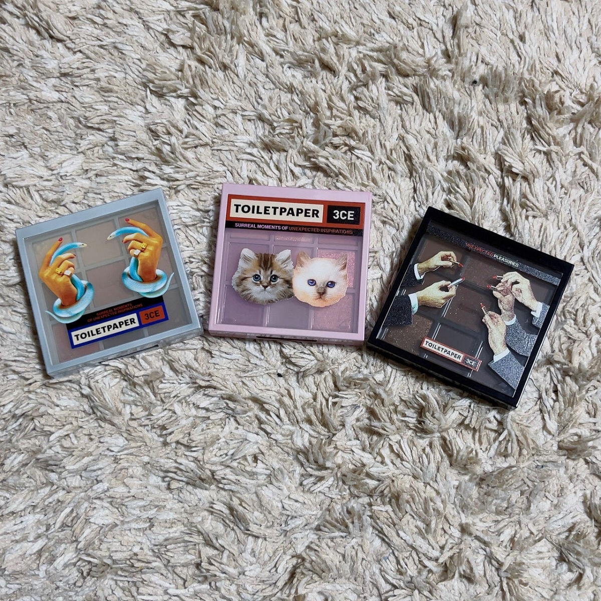 [3CE X TOILETPAPER]  3CE MULTI EYE COLOR PALETTE/3CE/アイシャドウパレットを使ったクチコミ（1枚目）