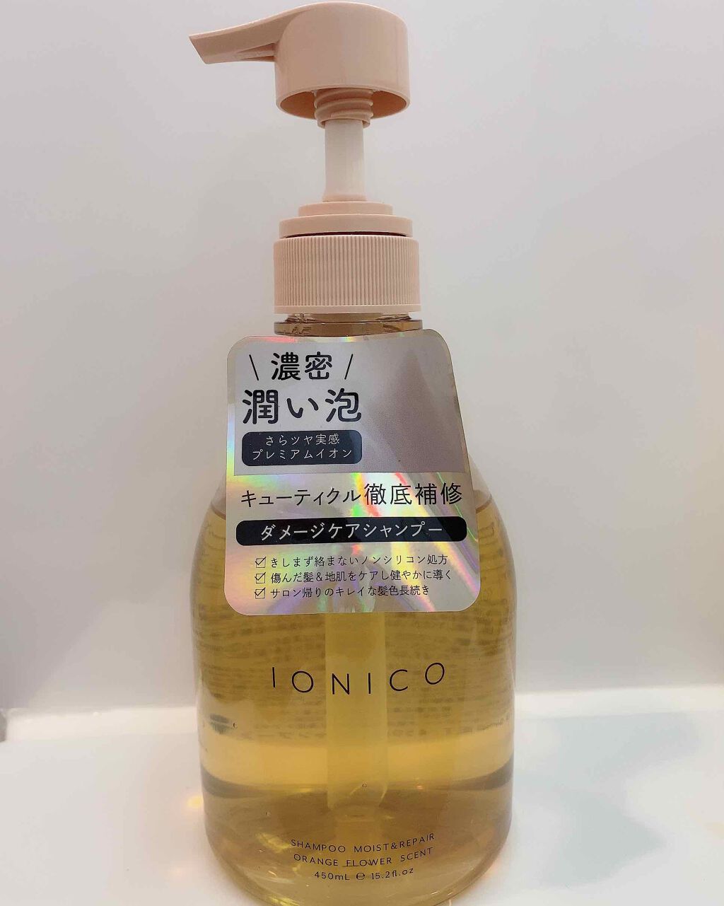 プレミアムイオン ダメージケアシャンプー (モイスト＆リペア) /IONICO/市販シャンプーを使ったクチコミ（1枚目）